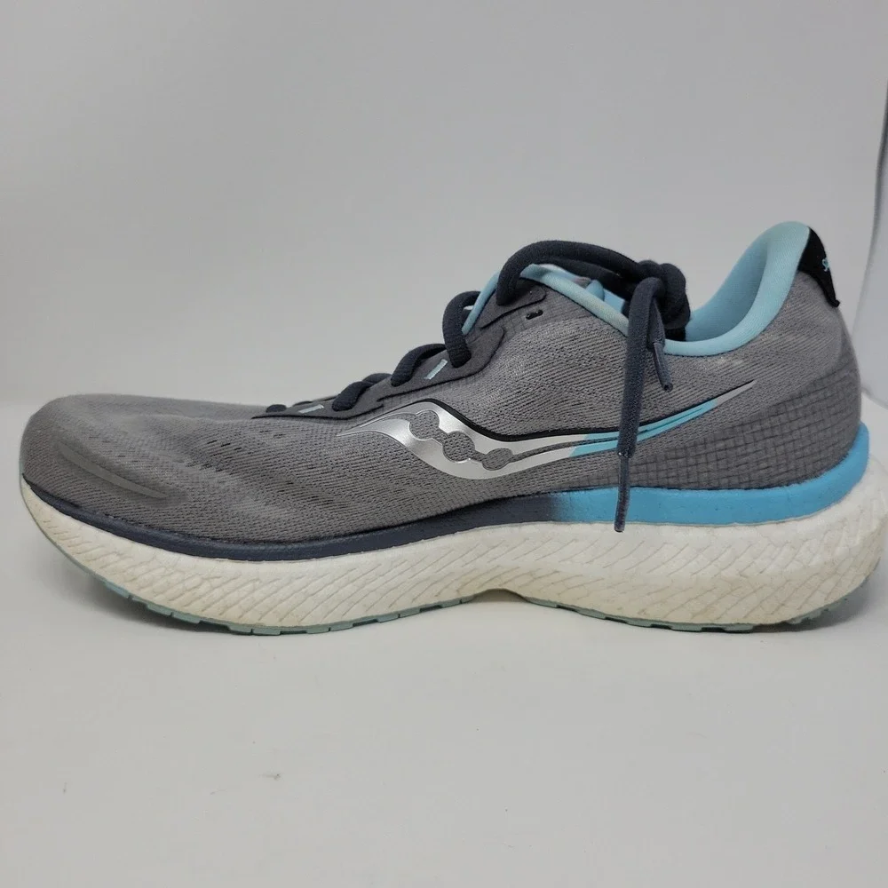 Saucony Womens Triumph‎ 19 S10678-20 Gray Running Shoes Sneakers Size 10.5